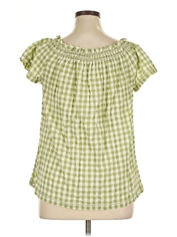 Max Studio Short Sleeve Blouse (view 2)