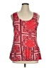 Ultra Teeze Red Sleeveless Blouse Size XL - photo 1