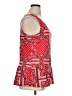 Ultra Teeze Red Sleeveless Blouse Size XL - photo 4