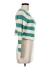 I Love H81 Stripes Green Teal Pullover Sweater Size M - photo 4