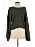 Lulus Solid Green Pullover Sweater Size M - photo 2