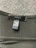 Aqua Solid Black Cocktail Dress Size M - photo 7