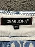 Dear John Chevron-herringbone Blue Shorts Size 28 waist - photo 3
