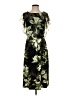 Connected Apparel Floral Black Cocktail Dress Size 4 - photo 1