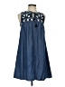 CeCe 100% Lyocell Blue Casual Dress Size 0 - photo 1