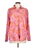 Universal Thread Floral Pink Long Sleeve Blouse Size L - photo 1