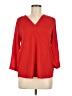 The Limited Red 3/4 Sleeve Blouse Size M - photo 1