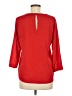 The Limited Red 3/4 Sleeve Blouse Size M - photo 2