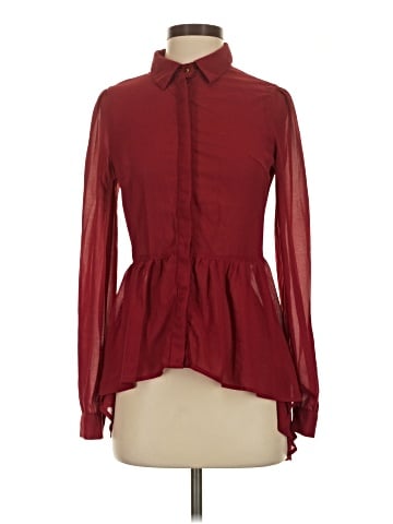Paper Tee Long Sleeve Blouse (view 1)