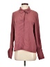 Babaton 100% Polyester Burgundy Long Sleeve Blouse Size S - photo 1