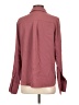 Babaton 100% Polyester Burgundy Long Sleeve Blouse Size S - photo 2