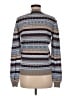 Ann Taylor Print Gray Pullover Sweater Size M - photo 2