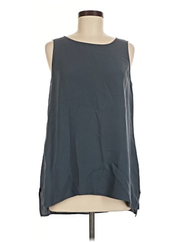 Lafayette 148 New York Sleeveless Silk Top (view 1)