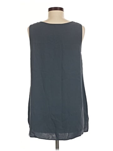 Lafayette 148 New York Sleeveless Silk Top (view 2)