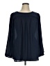 Lane Bryant Blue Long Sleeve Blouse Size 14 - 16 Plus - photo 1