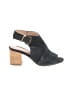 Sole Society Black Sandals Size 5 1/2 - photo 1