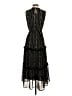 Moon River 100% Polyester Stars Black Cocktail Dress Size XS - photo 2