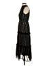 Moon River 100% Polyester Stars Black Cocktail Dress Size XS - photo 5