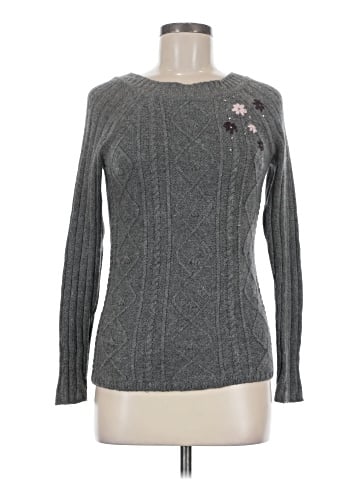 INC International Concepts Silk Pullover Sweater (view 1)