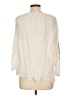 BB Dakota 100% Rayon Ivory 3/4 Sleeve Blouse Size L - photo 2