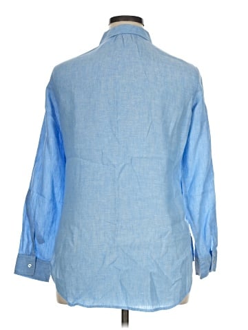 St. Tropez West Long Sleeve Button-Down Shirt (view 2)
