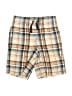 Gymboree 100% Cotton Plaid Orange Shorts Size 3 - photo 1