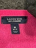 Lands' End 100% Cashmere Stripes Pink Cashmere Pullover Sweater Size M - photo 7