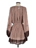Olivaceous Paisley Brown Casual Dress Size S - photo 2