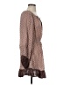 Olivaceous Paisley Brown Casual Dress Size S - photo 4