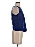 Color Thread 100% Polyester Blue Sleeveless T-Shirt Size S - photo 4