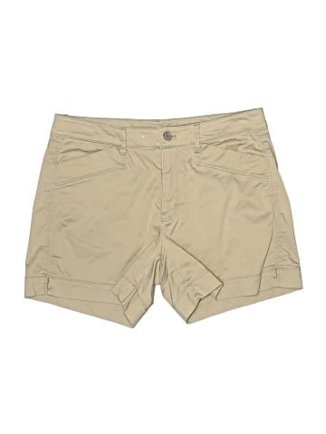 White House Black Market Khaki Shorts (view 1)