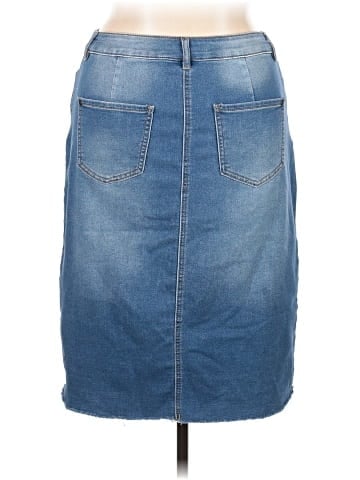 C established 1946 Denim Skirt (view 2)