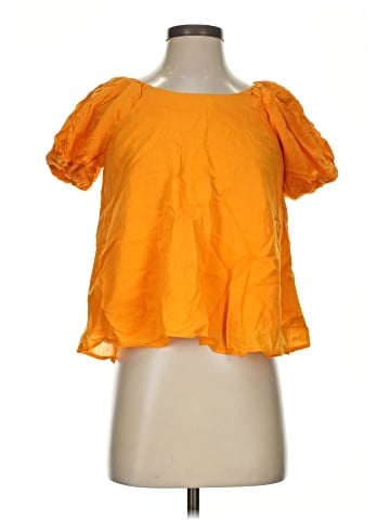 Maeve by Anthropologie Short Sleeve Blouse (view 1)