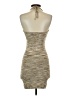 Forever 21 Metallic Tan Casual Dress Size S - photo 2
