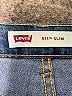 Levi's Solid Blue Jeans Size 14 - photo 3