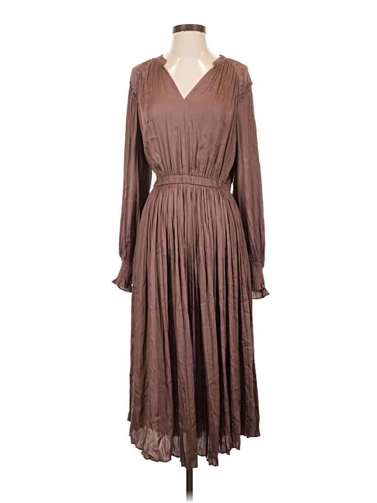 Pre-owned Current Air Casual Dress In Brown