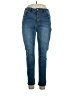 Seven7 Solid Blue Jeans Size 16 - photo 1