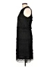 J. McLaughlin 100% Polyester Black Cocktail Dress Size 10 - photo 5