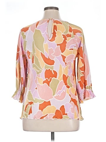 Halogen 3/4 Sleeve Blouse (view 2)