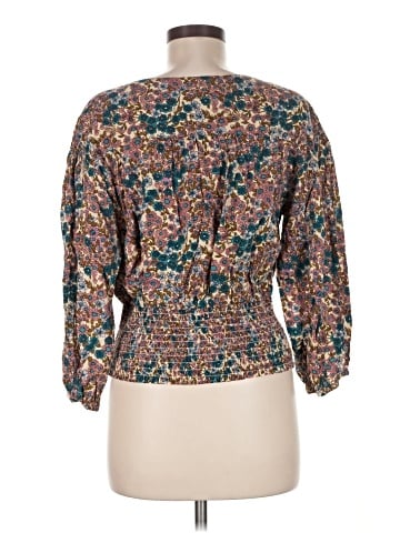 Maeve by Anthropologie 3/4 Sleeve Blouse (view 2)