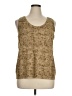 Chico's Gold Sweater Vest Size XL - photo 1