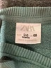 Zara Polka Dots Teal Sweatshirt Size 3-6 mo - photo 3