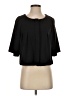 Attention Black 3/4 Sleeve Blouse Size S - photo 1