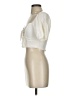 Altar'd State Ivory Short Sleeve Blouse Size S - photo 5