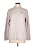 Nike 100% Polyester Gray Track Jacket Size L - photo 1