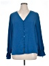 CeCe Blue 3/4 Sleeve Blouse Size XL - photo 1