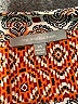 NY Collection 100% Polyester Orange Short Sleeve Blouse Size XS - photo 7