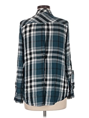 My Michelle Long Sleeve Button-Down Shirt (view 2)