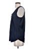 Gap 100% Polyester Blue Sleeveless Top Size S (tall) - photo 5