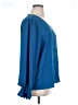 CeCe Blue 3/4 Sleeve Blouse Size XL - photo 4